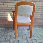 Eetkamerstoelen Dyrlund - Teakhout - Armleuningen Set Van 4 thumbnail 11