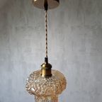 Amber Kleurige Hanglamp Kristalglas thumbnail 2