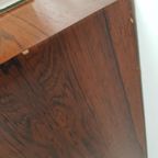 Vintage Deens Dressoir Palissander Hout Kast Tv Meubel thumbnail 16
