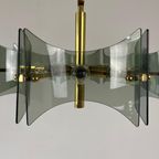 Midcentury Hanglamp Van Messing En Rookglas Schroder&co thumbnail 7