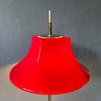 Rode Willem Hagoort Space Age Vloerlamp - Mid Century Acrylglas Lamp thumbnail 6