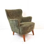 Artifort Theo Ruth Fauteuil Groene Rib thumbnail 4