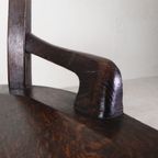 Eiken Bureaustoel, Atelierstoel, In Hoogte Verstelbaar, Jaren 30 thumbnail 22