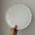 Vintage White Porcelain Serving Plate thumbnail 3