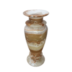 Vintage Grote Onyx Marmeren Vaas thumbnail 9
