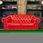 Chesterfield Melbourne 2-zits - Rood thumbnail 2