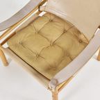 Safari Sirocco Easy Chairs From Arne Norell In Light Peach Leather thumbnail 3