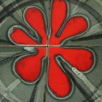Vintage Vierkante Keramische Plantentafel Tegeltafel Sixties thumbnail 12