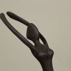 Vintage Bronzen Beeldje Ballerina 2/6 | 00857 thumbnail 4