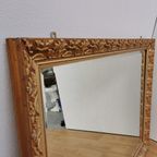 Grote Vintage Barok Brocante Facet Geslepen Schouwspiegel Spiegel 802 thumbnail 4