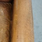 Comfortabele, Karaktervolle Fauteuil/armchair Gemaakt Van Schapenleer Met Een Leuk Design thumbnail 9