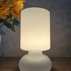 Ikea Lykta Glazen Mushroom Lamp Wit thumbnail 5