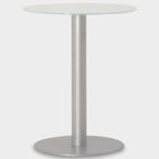 Leopard Bijzettafel, Wit Glas, 60 Ø Cm thumbnail 2