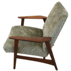 Vintage Fauteuil 'schagen' Midcentury New Upholstery thumbnail 15