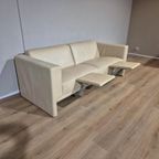 Leolux Trabacalo - Fauteuil - Crème - Leder - Design thumbnail 14