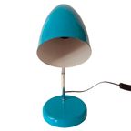 Flexolamp Bureaulamp Turquoise Blauw Retro thumbnail 7