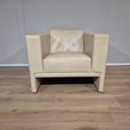 Leolux Trabacalo - Fauteuil - Crème - Leder - Design thumbnail 15