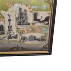 Franse Art Nouveau Lithografie Ingelijst thumbnail 7