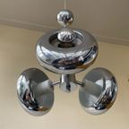 Lamp Jaren 70 Space Age Spoetnik Verchroomd Frans thumbnail 11
