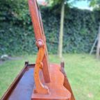 Antieke Engelse Kaptafel Spiegel, Vintage Spiegeltje thumbnail 13