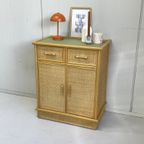 Vintage Rotan Kast Bamboe Bohemian thumbnail 7