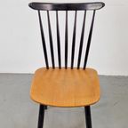 Deense Tapiovaara Nesto Pastoe ´60 Teakhouten Spijlen Stoel thumbnail 3