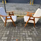 Set Van 2 Vintage Relax Stoelen thumbnail 14