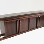Vintage Italian Sideboard Solid Wood 1960s thumbnail 4