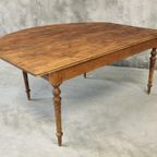 Antieke Eettafel Tafel Franse Wandtafel thumbnail 8