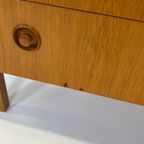 Vintage Ladekast Kastje Jaren 60 Teak Fineer Commode Design thumbnail 24