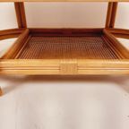 Rotan Salontafel, Vintage Manou Tafel, Retro Jaren 60 Bamboe thumbnail 9