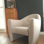 Leolux Carabita Fauteuil, Dutch Design Lounge Stoel, Wol thumbnail 19