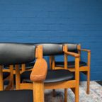 6x Deens Design Stoelen, Jørgen Bækmark, Fdb Møbler thumbnail 12