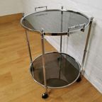 Vintage Mid Century Barcart,Trolley, Serveerwagen, Drankkart thumbnail 7