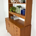 Scandinavisch Vintage Teak Fineren Dressoir/ Boekenkast Midsund thumbnail 13