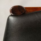 Reupholstered Rosewood Z-chair : No. 42 By Kai Kristiansen 1960s, Set Of 2 thumbnail 13