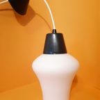 Philips Louis Kalff Hanglamp Vintage Melkglas Lampje thumbnail 3