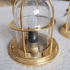 Set Van 3 Vintage Gouden Schip Stijl Plafondlampen thumbnail 16