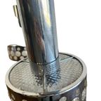Vintage Chromen Seventies Hanglamp/ Luster thumbnail 9