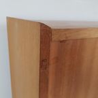 Vintage Eiken Deense Boekenkast | Oak Veneer Danish Kastje thumbnail 11