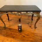 Messing Tafeltje Bijzettafel Salontafel Jaren 60 Louis Seize Stijl Frans thumbnail 15