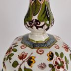 Makkum Tichelaar Lidded Pot, Hand-painted Porcelain – Dutch thumbnail 10