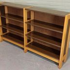 Vintage Design Houten Boekenkast Wandmeuble thumbnail 6