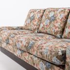 Italian Mid-Century Modern Sofa In Floral Fabric, 1960’S thumbnail 6