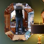 Grote Antieke Venetiaanse Spiegel thumbnail 5