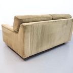 Artifort Vintage Bank 2Zits Groen Velours Ribstof thumbnail 11