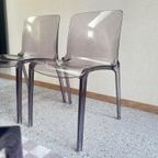 Set Van 4 Lila Plexiglazen Casprini Stoelen Model Tiffany thumbnail 13