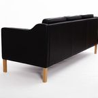 Leather Sofa Produced By Hurup Møbelfabrik, Denmark 1970S. thumbnail 10