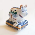 Hand Painted Authorized Copy Ceramic Vase thumbnail 4