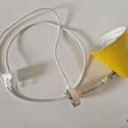 Vintage Hala Wandlampje Gele Wandlamp Jaren 50 thumbnail 4